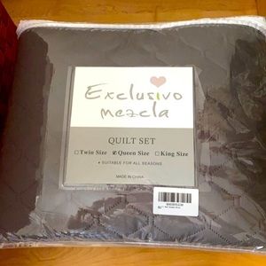 Quilted new BEDDING SET